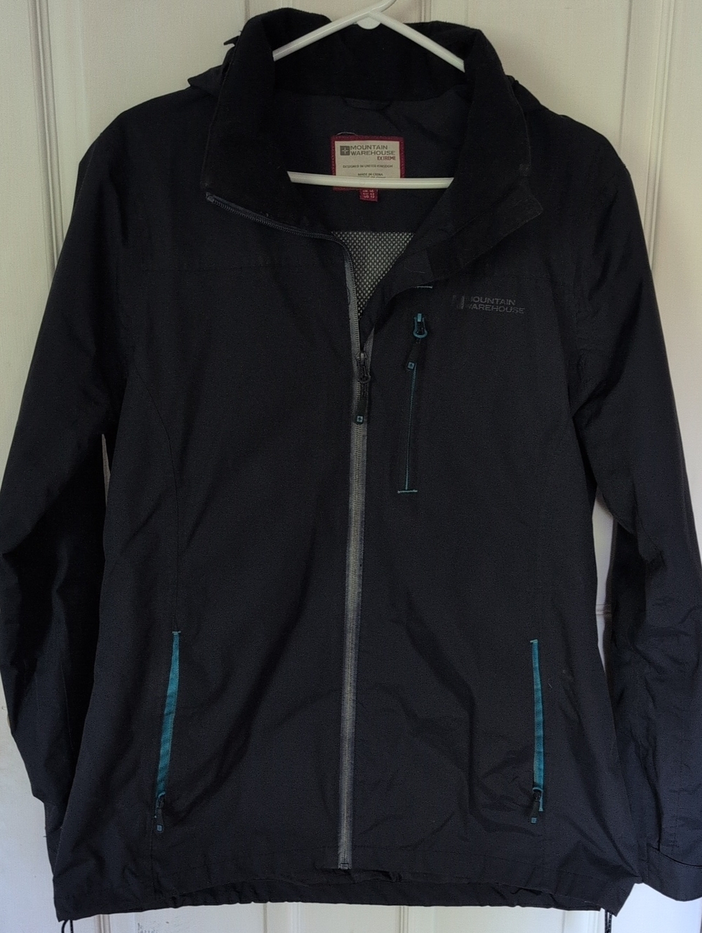 Mountain Warehouse Navy Lightweight Hooded Jacket